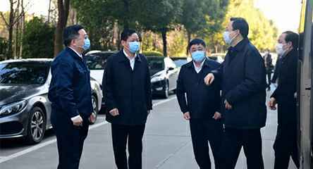省委常委、苏州市委书记蓝绍敏来到南昌潘云物业租赁管理有限公司调研